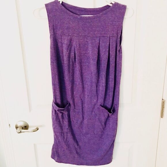 AMERICAN APPAREL Shift Dress W/Pockets. - Picture 1 of 4